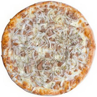 PIZZA Atum with drink