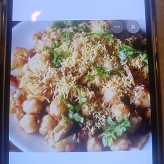 Aloo chana chat