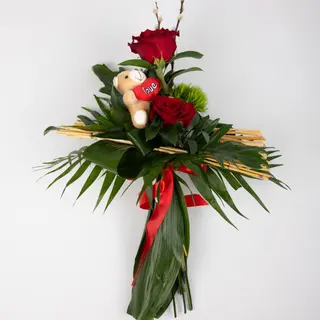 Ramo 2 Rosas + Peluche