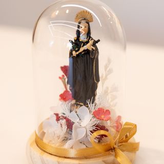 Cúpula de Vidro Stª Rita (21cm)