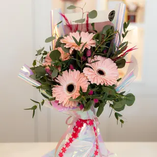 Ramo de Gerberas Cor de Rosa