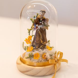 Cúpula de Vidro Stº António (13cm)