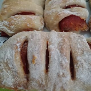 Pão com chouriço