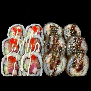 A28-Califõrnia grande e futomaki grande frito