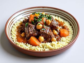 Couscous Com Carne