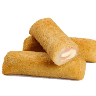Enrolando de Fiambre e Queijo