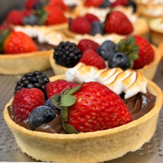 Tartelete brigadeiro belga & frutas