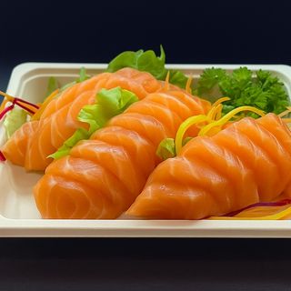 12.SASHIMI SALMÃO 24 peças