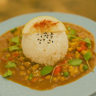 140.Frango com caril 12.0€