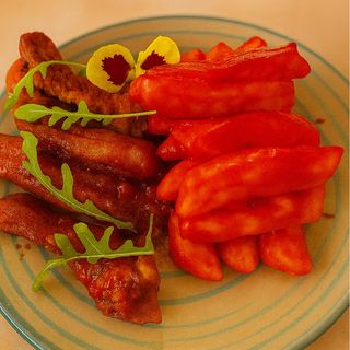 133. Tteok coreano c/costelas de porco