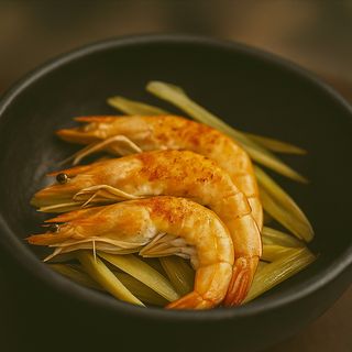 154. Camarão com Capim limão