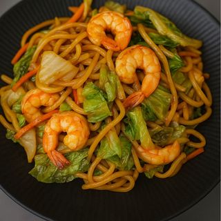 137.Massa com camarão