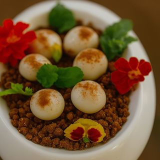 150. Bolinhos de sésamo doce