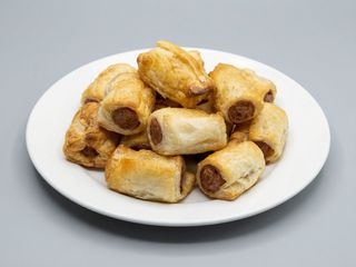 Mini Folhado de Salsicha