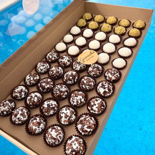 Brigadeiros para receber amigos 50 unidades
