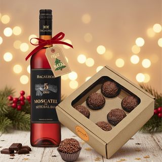 Pack Brigadeiros e Moscatel de Setúbal
