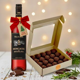 Pack Brigadeiros e Moscatel de Setúbal