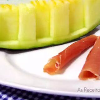 Presunto com Melão