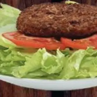 Hamburger com salada