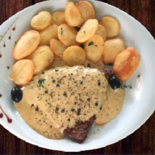 Bife 3 pimentos