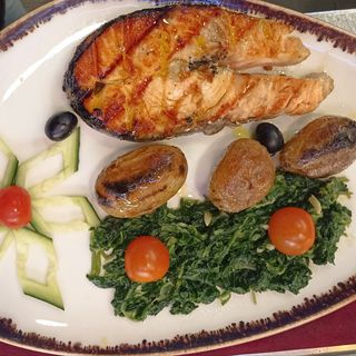Salmão Grelhada