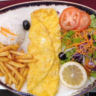 Omelet simple 
