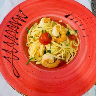 Linguine alla Gambas 