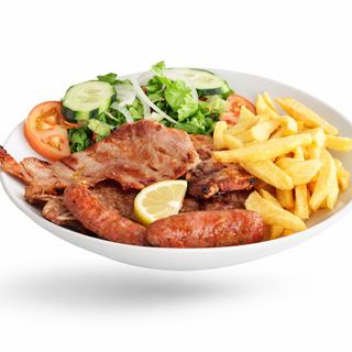 Mista de Carne de Porco Grelhada