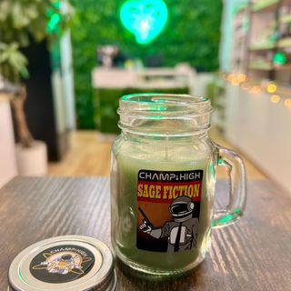 Vela aromática - sálvia