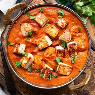 Butter Paneer (Paneer com molho de Manteiga