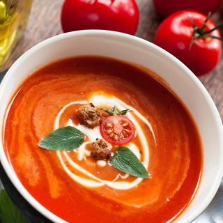 Creme de Tomate e Natas