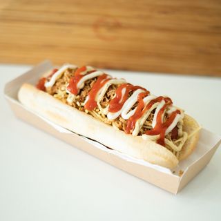 Hot Dog PAÇAÍ + 5 Toppings Grátis