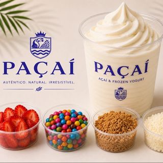 Frozen Yogurt + 3 Toppings Grátis - JUMBO +975ml