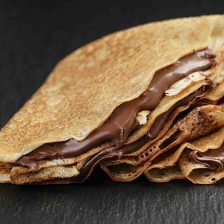crepe recheio de biscoff
