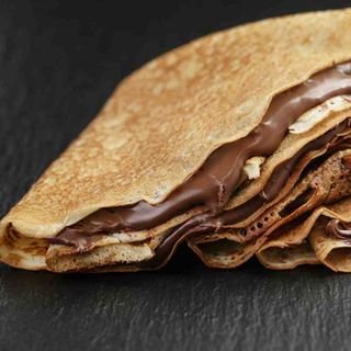 crepe recheio pistachio