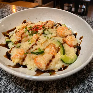 Risotto de camarão