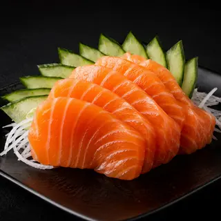 Sashimi de salmão (6 peças)