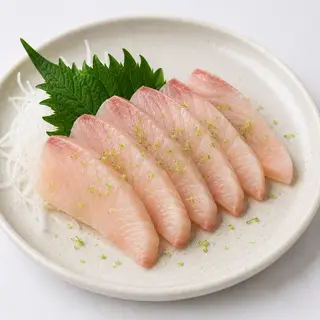 Sashimi de peixe branco (6 peças)