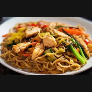 Yakisoba com Frango