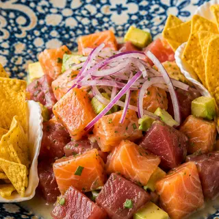 Ceviche de peixe branco