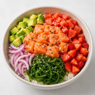 Poke Bowl com Salmão
