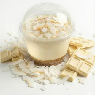 Cheesecake Coco e chocolate Branco 280ml