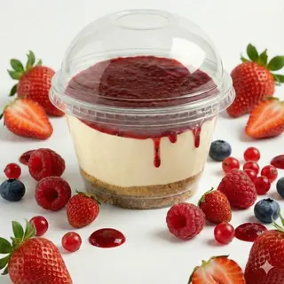 Cheesecake Frutos vermelhos 280ml