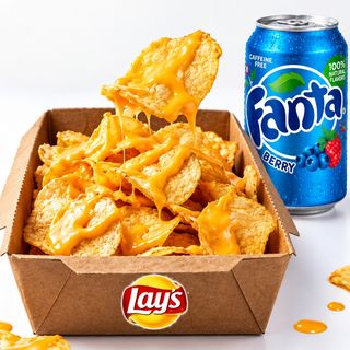Lay's 120g +Molho +Bebida