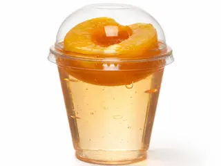 Gelatina com Pêssego
