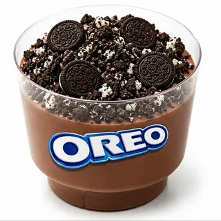 Mousse de Chocolate com Oreo