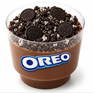 Mousse de Chocolate com Oreo