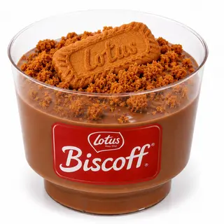 Mousse Chocolate com Biscoff