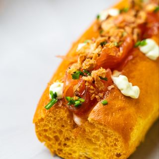 Salmon Brioche bites
