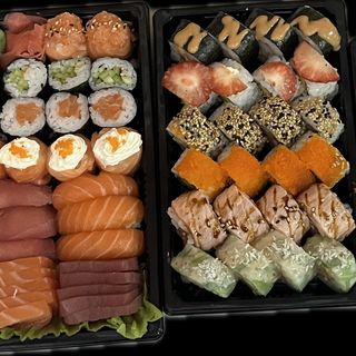 5. Sushi Casa Especial - 76 ( 60 frio +16 quente)